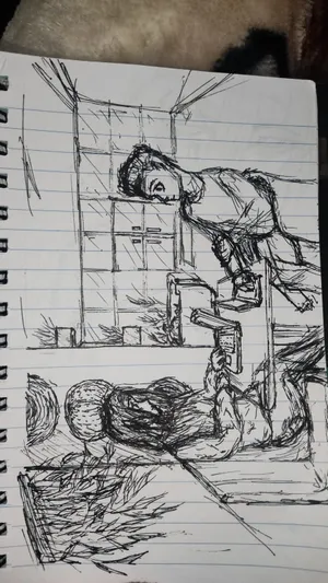 Hosteller drawing