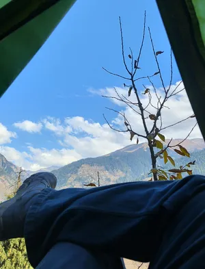 Manali camping photography